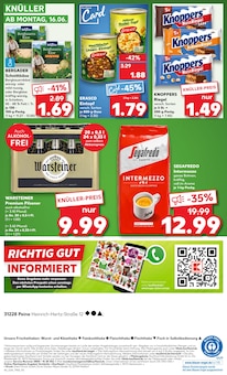 Warsteiner im aktuellen Kaufland Prospekt (Peine) Warsteiner im Kaufland Prospekt "Aktuelle Angebote" mit 54 Seiten (Peine)