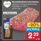 Aktuelles Neuseeländische Lammlachse Angebot bei Netto Marken-Discount in Hannover ab 2,22 €