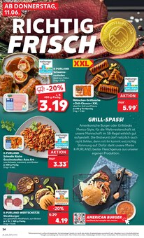 Steak im Kaufland Prospekt "Hier bin ich richtig" mit 50 Seiten (Jena)