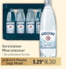 Mineralwasser Angebote von Gerolsteiner bei Metro Ludwigsburg für 6,30 €