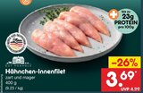 Aktuelle Hähnchen Angebote bei Netto Marken-Discount in Jena Aktuelles Hähnchen-Innenfilet Angebot bei Netto Marken-Discount in Jena ab 3,69 €