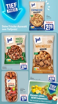 Datteln im aktuellen REWE Prospekt (Essen) Datteln im REWE Prospekt "Dein Markt" mit 31 Seiten (Essen)