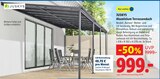 Aktuelles Aluminium Terrassendach Modell Borneo Angebot bei Lidl in Mannheim ab 999,00 €