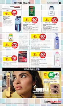 Promotion Soin visage dans le prospectus Intermarché Super, valable du 16/06/2026 au 28/06/2026 Promo Soin visage dans le catalogue Intermarché Super du moment à la page 43