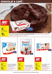 Offre Kinder Chocolat dans le catalogue Carrefour du moment à la page 21