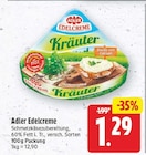 Schmelzkäsezubereitung von Adler Edelcreme für 1,29 € bei E center im Angebot Schmelzkäsezubereitung von Adler Edelcreme im aktuellen E center Prospekt
