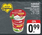 EDEKA - Schlagsahne Angebot im Prospekt Schlagsahne bei EDEKA im Prospekt "" für 0,99 €