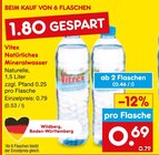 Aktuelles Natürliches Mineralwasser Angebot bei Netto Marken-Discount in Freiburg (Breisgau) ab 0,69 €