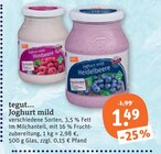 Joghurt mild Himbeere von tegut... im aktuellen tegut Prospekt für 1,49 €