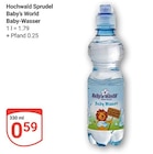 Aktuelle Wasser Angebote bei GLOBUS in Saarbrücken Aktuelles Baby's World Baby-Wasser Angebot bei GLOBUS in Saarbrücken ab 0,59 €