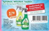 Spiritus Glasreiniger im Angebot bei tegut in Würzburg Spiritus Glasreiniger Angebote von Frosch bei tegut Würzburg für 1,79 €