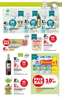 Promotion Huile de tournesol dans le prospectus Hyper U, valable du 28/11/2023 au 10/12/2023 Promo Huile de tournesol dans le catalogue Hyper U du moment à la page 15