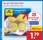 Festtagsknödel von Burgis für 1,79 € bei Netto Marken-Discount im Angebot Festtagsknödel von Burgis im aktuellen Netto Marken-Discount Prospekt