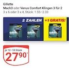 Mach3 im Angebot bei GLOBUS in Weimar Mach3 Angebote von Gillette bei GLOBUS Weimar für 27,90 €