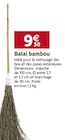 Balai bambou en promo chez LaMaison.fr Caen à 9,50 €