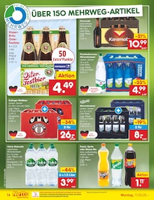 Cola im Netto Marken-Discount Prospekt "Aktuelle Angebote" mit 62 Seiten (Ansbach)