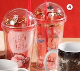 Mug de transport avec paille en promo chez Stokomani Mug de transport avec paille dans le catalogue Stokomani