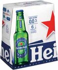 BIÈRE BLONDE SANS ALCOOL 0.0 - HEINEKEN en promo chez Intermarché Montpellier à 1,65 €