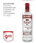 Vodka im Angebot bei GLOBUS in Herne Vodka Angebote von Smirnoff bei GLOBUS Herne für 9,99 €