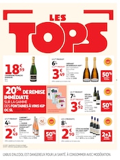 Promos Champagne dans le catalogue "LES TOPS" de Auchan Hypermarché Champagne en promo dans le catalogue Auchan Hypermarché à la page 3