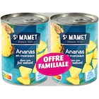 Ananas en morceaux "Offre Familiale" - ST MAMET dans le catalogue Carrefour Market