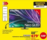 Téléviseur 55" neoqled 4k - Samsung - Hyper U à Chartres Téléviseur 55" neoqled 4k - Samsung en promo chez Hyper U Chartres à 679,00 €
