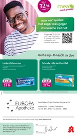 Aktueller mea - meine apotheke Apotheke Prospekt in Überherrn und Umgebung, "Unsere Juni-Angebote" mit 4 Seiten, 01.06.2025 - 30.06.2025