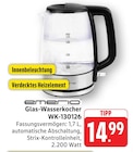 Glas-Wasserkocher WK-130126 im Angebot bei E center in Schwäbisch Gmünd Glas-Wasserkocher WK-130126 Angebote von Emerio bei E center Schwäbisch Gmünd für 14,99 €