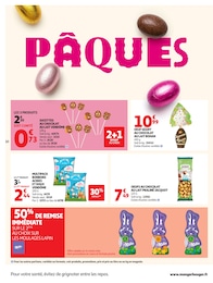 Offre Chocolats Pâques dans le catalogue Auchan Supermarché du moment à la page 10