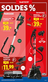 Promo Ponceuse dans le catalogue Lidl du moment à la page 33
