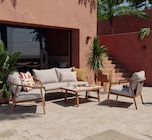 Salon bas de jardin gaïa effet naturel - NATERIAL dans le catalogue Leroy Merlin