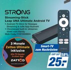 Aktuelles Streaming-Stick Leap UNA Ultimate Android TV Angebot bei expert in Marl ab 25,00 €