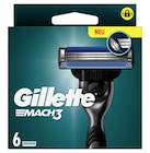 Aktuelle Rasierer Angebote bei Rossmann in Essen Aktuelles Mach 3 Rasierklingen Angebot bei Rossmann in Essen ab 12,00 €