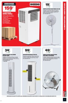 Promotion Rafraîchisseur D'air dans le prospectus Brico Dépôt, valable du 29/05/2026 au 11/06/2026 Promo Rafraîchisseur D'air dans le catalogue Brico Dépôt du moment à la page 5