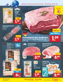 Rindfleisch im Netto Marken-Discount Prospekt "Aktuelle Angebote" mit 60 Seiten (Heilbronn)
