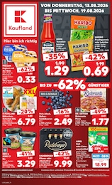 Kaufland Prospekt für Angermünde mit 62 Seiten Kaufland Prospekt für Angermünde: "Hier bin ich richtig", 62 Seiten, 13.08.2026 - 19.08.2026