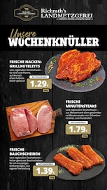 Schweinefleisch im REWE Prospekt in Pulheim Aktueller REWE Prospekt mit Schweinefleisch, "Dein Markt", Seite 10
