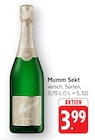 Sekt Angebote von Mumm bei EDEKA Baden-Baden für 3,99 €