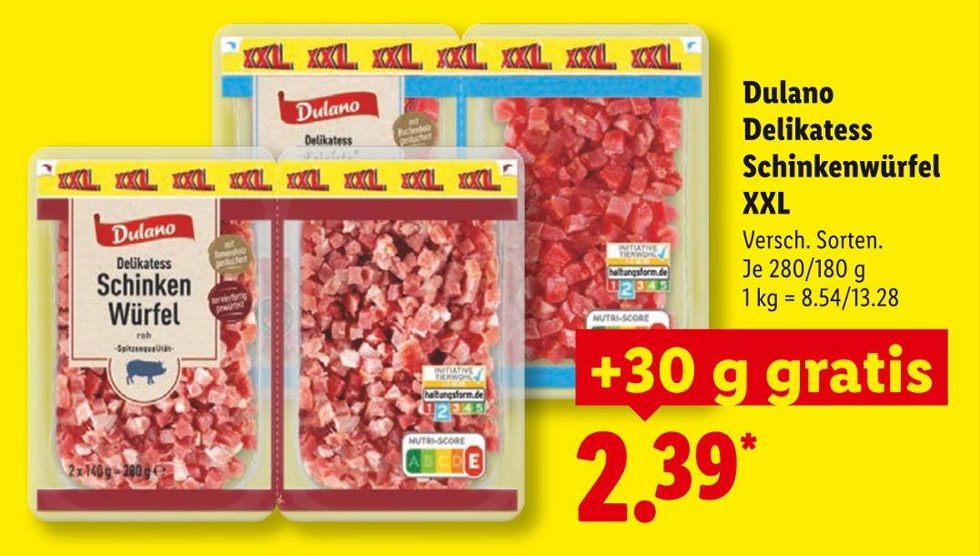 Delikatess Schinkenwürfel XXL
