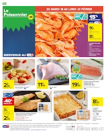 Offre Crevettes cuites dans le catalogue Carrefour du moment à la page 52