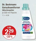 Geruchsentferner Wäschespüler von Dr. Beckmann im aktuellen V-Markt Prospekt