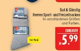 Herren Sport- und Freizeitsocken Angebote von Gut & Günstig bei Marktkauf Coburg für 5,99 €