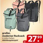 famila Nordost - großer, moderner Rucksack Angebot im Prospekt großer, moderner Rucksack bei famila Nordost im Prospekt für 27,99 €