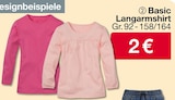 Basic Langarmshirt bei Woolworth im Suhl Prospekt für 2,00 €