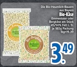 Emmentaler von Die Bio-Heumilch-Bauern aus Bayern im aktuellen EDEKA Prospekt für 3,49 €
