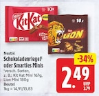 Kit Kat Mini, Lion Mini oder Smarties Minis von Nestlé für 2,49 € bei EDEKA im Angebot Kit Kat Mini, Lion Mini oder Smarties Minis von Nestlé im aktuellen EDEKA Prospekt