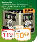 Aktuelle Warsteiner Angebote bei GLOBUS in Neubrandenburg Aktuelles Bier Angebot bei GLOBUS in Neubrandenburg ab 10,99 €