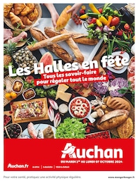 Catalogue Supermarchés Auchan Hypermarché en cours à Obernai et alentours, Les Halles en fête, 32 pages, 01/10/2024 - 07/10/2024