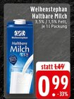 Haltbare Milch im Angebot bei EDEKA in Oberhausen Haltbare Milch Angebote von Weihenstephan bei EDEKA Oberhausen für 0,99 €