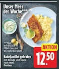 Kabeljaufilet gebraten für 12,50 € bei E center im Angebot Kabeljaufilet gebraten im aktuellen E center Prospekt